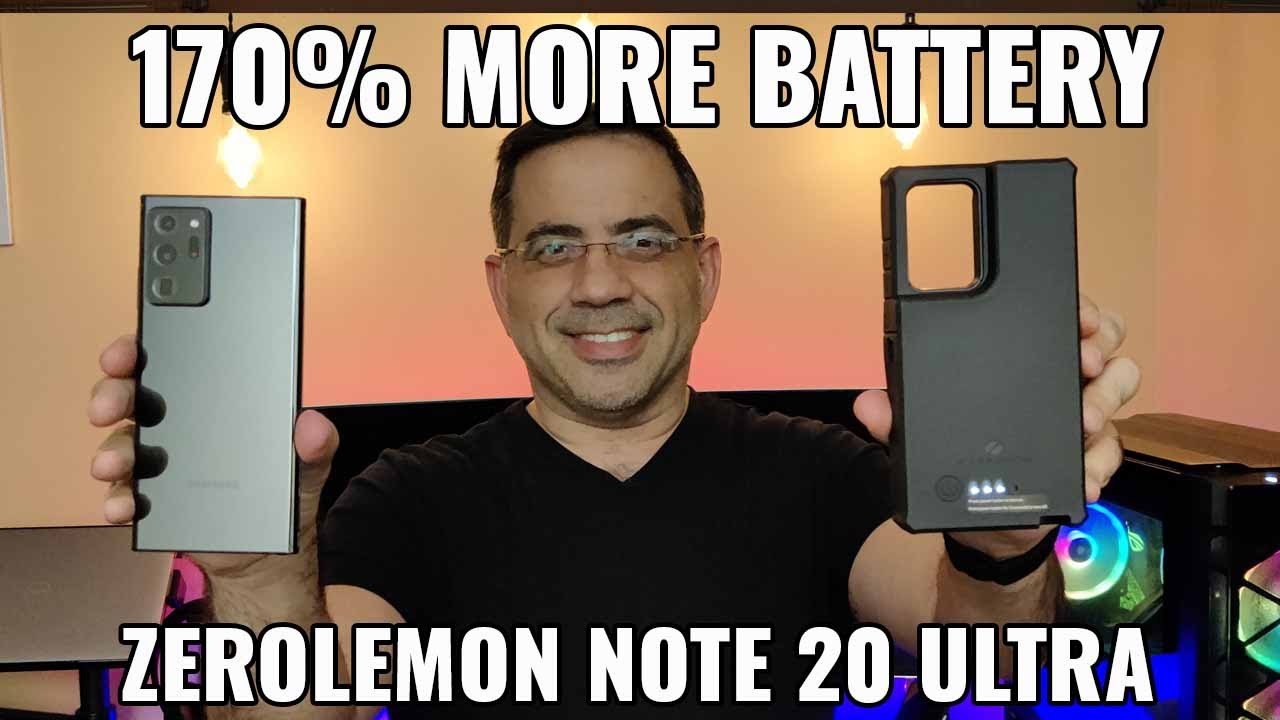 170% More Battery  Samsung Galaxy Note 20 Ultra Zerolomon Battery Case