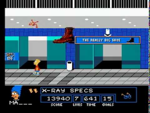 TAS The Simpsons Bart vs. the Space Mutants NES in 12:58 by Deign