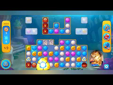 Fishdom 2022, no Boosters,  10213  level  -  прохождение без бустеров,  10213  уровень.