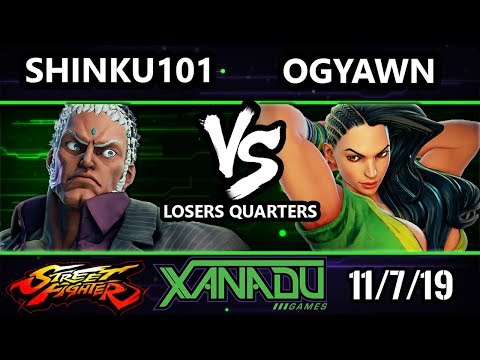 F@X 327 SFV - shinku101 (Urien) Vs. ogyawn (Laura) Street Fighter V Losers Quarters