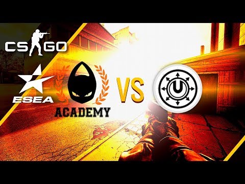 x6tence Academy VS Unfiltered Chaos | ESEA Intermediate Season 28 | CSGO