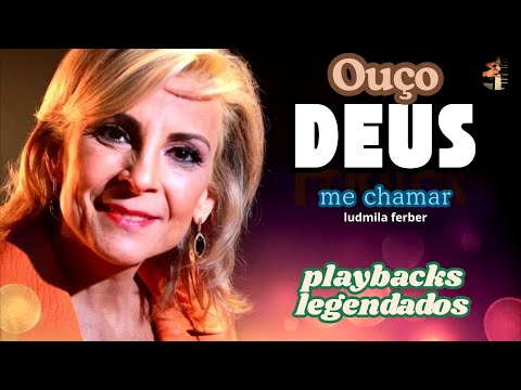 Ouço Deus me chamar ludmila ferber playbacks legendados #jesus #musica #louvor #deus #louvores