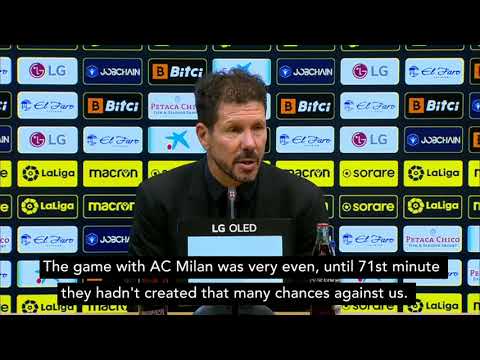 Simeone: 'I have full trust in my team' Atletico Madrid bounce back with 4-1 win at Cadiz｜La Liga