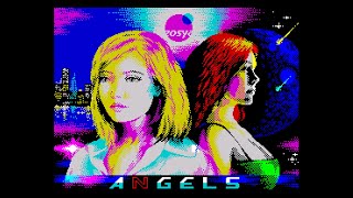 ZX Spectrum Game: Angels (2021 Zosya) Longplay with cheats