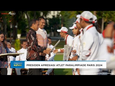 PRESIDEN APRESIASI ATLET PARALIMPIADE PARIS 2024