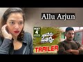 Naa Peru Surya Naa Illu India Theatrical Trailer | Allu Arjun |Anu Emmanuel| Vakkantham | Reaction