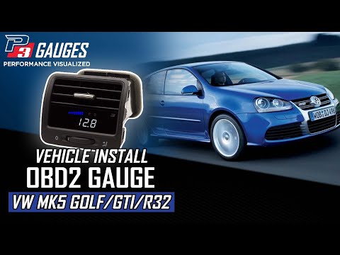 VW Mk5 Multi-Gauge Install | P3 Gauges