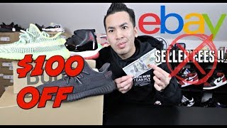 EBAY NO SELLER FEE SELLING SHOES 💸 $100 OFF BUYING SNEAKERS | 🚨🚨 BUT BEWARE SCAMMERS & FAKES !!