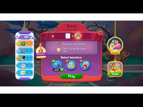 Fishdom, hard level 5785