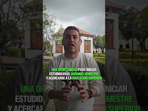 Abierta la convocatoria de Cundinamarca Más Profesional para jóvenes de Subachoque
