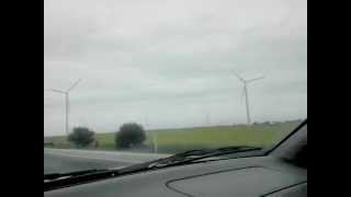 Wind Farm in Indiana - My Trip From Louisville KY to Chicago IL, through IN on I65.