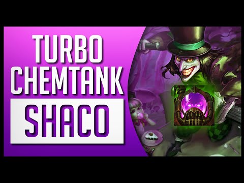 SHACO SUPPORT 10.23 TURBO CHEMTANK  - League of Legends