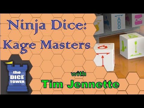 The Dice Tower: Ninja Dice Kage Masters review - with Tim Jennette