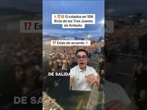 10 K Ruta de los Tres Juanes #ambato #tungurahua #ecuador or