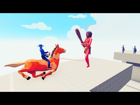 ICE + ROPE  ICE ARCHERS & LASSO VS EVERY UNIT | TABS - Totally Accurate Battle Simulator