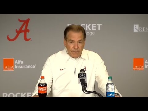 Nick Saban Upset With Reporter’s Question: 'Not a good question.'