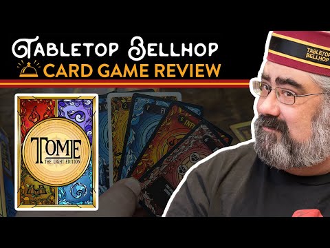 Review of Tome The Light Edition and The Gold Codex Expansion, it's like Euchre for Magic players
