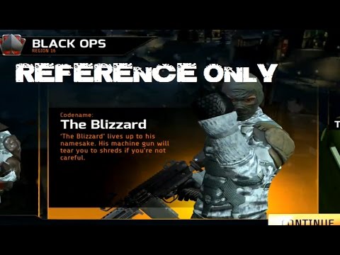 Kill Shot Bravo Region 16 Black Ops Mission #3 - Kill The Blizzard (REFERENCE ONLY/Incomplete Video)