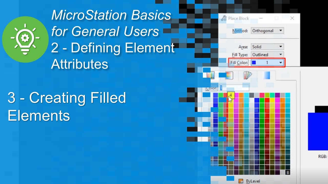 3 Creating Filled Elements