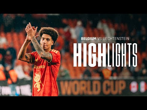 Belgium 7-0 Liechtenstein | a goal fest to celebrate our World Cup qualification | #REDDEVILS