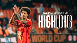Highlights Belgia Vs Liechtenstein (7-0) di Kualifikasi Piala Dunia 2026, Doku Gacor di Level Negara