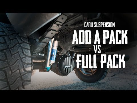 Carli Suspension Full Pack or Add a Pack?