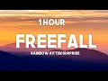 Rainbow Kitten Surprise - Freefall [ 1 Hour] (Sped Up) | TikTok Version