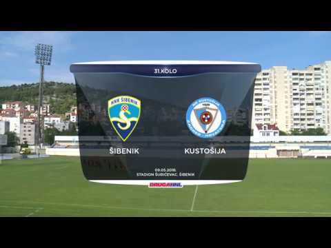 SAŽETAK: ŠIBENIK vs KUSTOŠIJA 2:3 (31. kolo, Druga HNL 17/18)