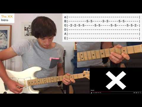 INTRO (The XX) Guitar Tutorial + Tab