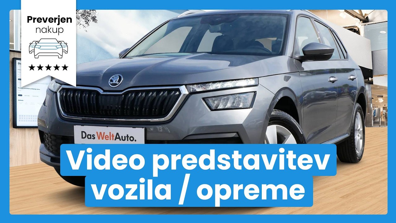 Škoda Kamiq 1.0 TSI Ambition DSG - SLOVENSKO VOZILO