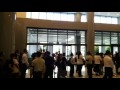 Crowd inside Parliament House at 10am - YouTube