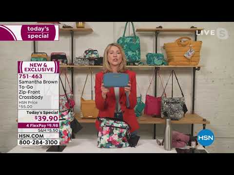 HSN | Samantha Brown To - Go 10th Anniversary 05.21.2021 - 12 AM