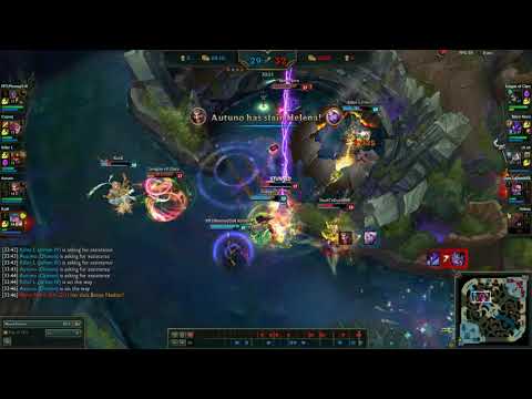 Sona stays alive vs Akali