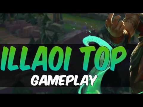 NEW ILLAOI SEASON 8 TOP GAMEPLAY!  ! WTF EPIC DAMMAGE AND NEW RUNE 1VS5   - League of Legends