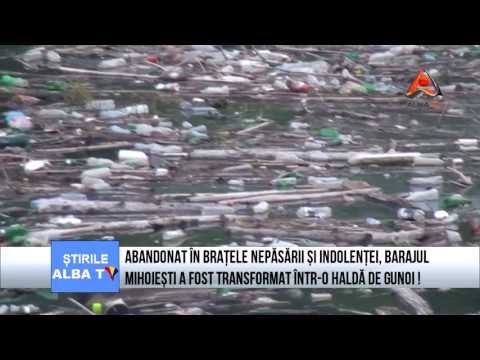 Barajul Mihoiesti transformat intr-o halda de gunoi!