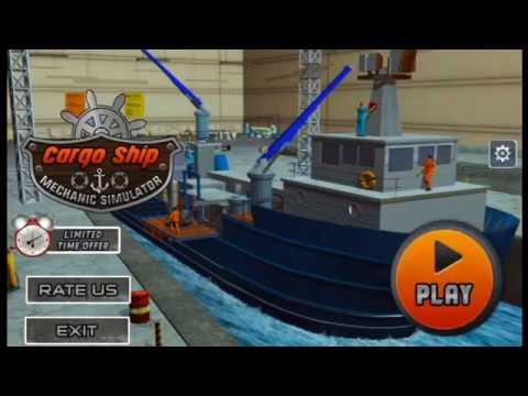 Cargo Ship Mechanic Simulator Video