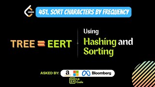 YouTube video 'HOW TO Sort Characters By Frequency - Leetcode 451'