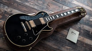 Video thumbnail for Gibson Murphy Lab 1957 Les Paul Custom Ebony Ultra Light Aging by TaoofMetal