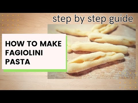 How to make FAGIOLINI PASTA. A step by step guide