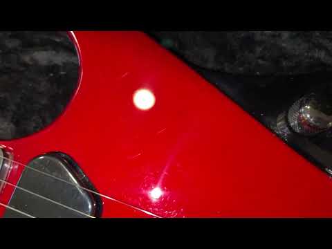 Moog E-1 electromagnetic infinite sustainer guitar - Candy Apple Red image 24