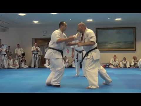 【新極真会】Valeri Dimitrov KARATE Grading TEST KUMITE 2013