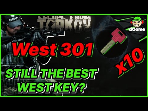 West 301 Key: The Ticket to Escape from Tarkov's Millionaire's Club 💰💰💰