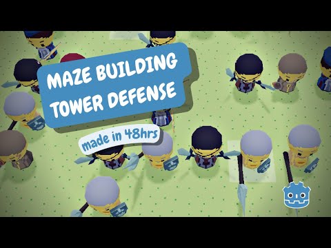 I made a tower defense game in 48 hours with Godot (Creep Wars devlog)