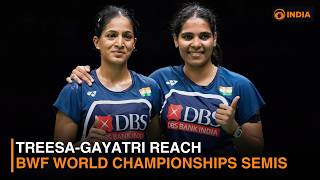 Treesa-Gayatri in BWF World Championships semis & more news | DD India Newshour | 9 PM IST