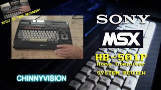 ChinnyVision - Ep 526 - Sony Hit Bit 501P MSX System Review