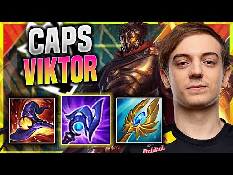 CAPS TRAINING SOME VIKTOR WITH LUDEN'S! - G2 Caps Plays Viktor MID vs Yone! | Season 11