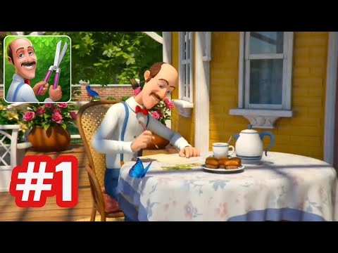 GARDENSCAPES NEW ACRES - Gameplay Walkthrough - Part 1  Day 1 (iOS/Android)