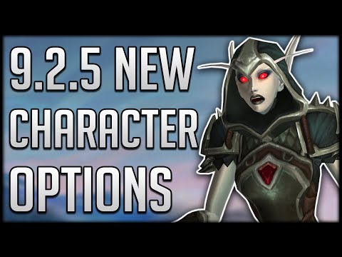 NEW Dark Ranger CUSTOMIZATION Options In Patch 9.2.5 | WoW Shadowlands