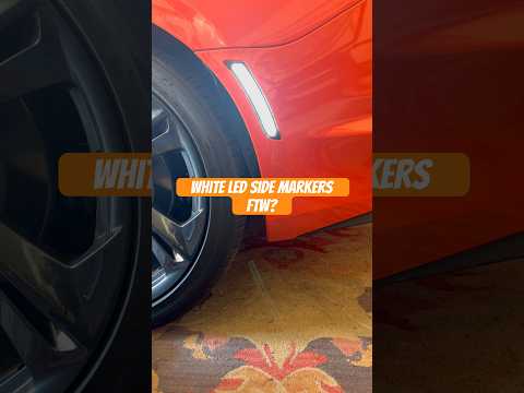 Camaro LED side marker installation. #cars #diy #ud83d#udca1