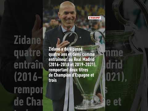 🇫🇷😍 Zinédine Zidane devient OFFICIELLEMENT le sélectionneur des Bleus #fff #zidane #olise